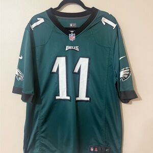 Nike NFL Philadelphia Eagles Carson Wentz #11 Jersey Mens L On Field Football